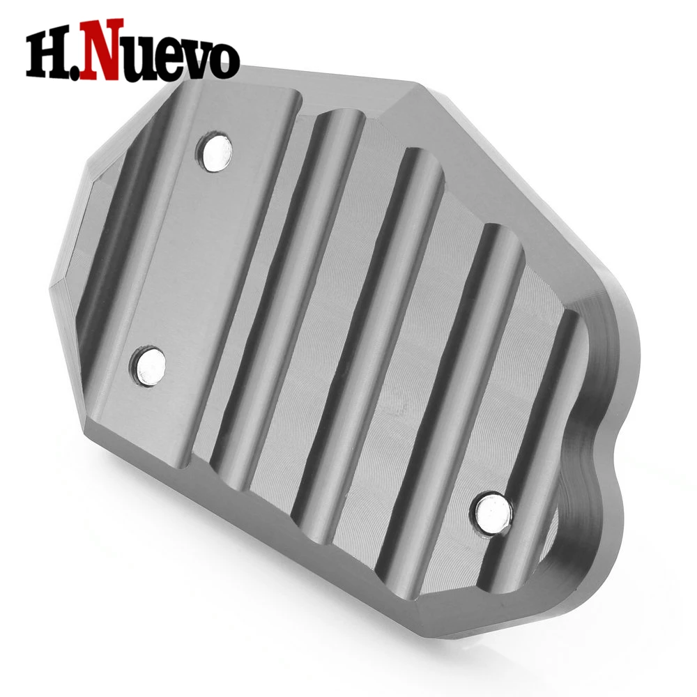 For Kawasaki Z800 Z 800 2013-2015 CNC Kickstand Side Stand Enlarger Plate Pad For Kawasaki Z1000 Z1000SX Z 1000 SX 2010-2015 (34)