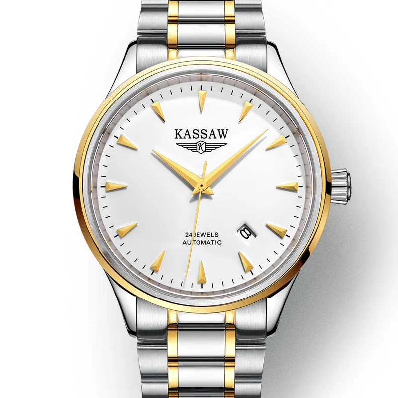 

KASSAW Fashion Mechanical Men Watch Waterproof Classic Brand Luxury Automatic Business Male Wrist Watch Sport Relogio Masculino