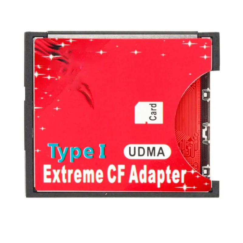 SD to CF Card Adapter MMC SDHC SDXC to Standard Compact Flash Type I