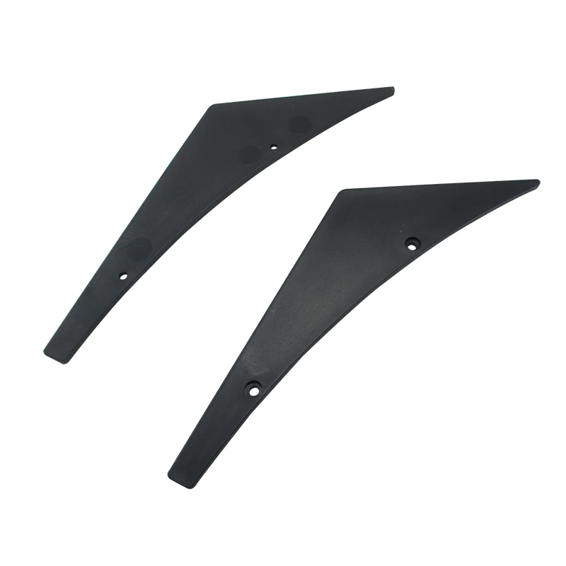 VR-New Universal Fit Front Bumper Lip Splitter Fins Body Spoiler Canards Valence Chin VR-BS21
