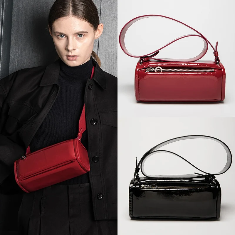 

BRIGGS Wide Strap Women Shoulder Bag Fashion High Quality Crossbody Messenger Bags Designer PU Leather Handbag Female Bag Bolsa