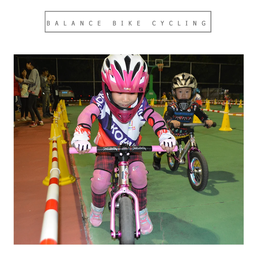 MOREOK Kids Gloves Half Finger Breathable Protective Pads Bike Cycling Skating Skateboard Gloves for Boys Girl 3-10 Years old 5