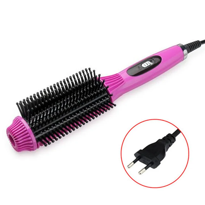 Hair Curler Soldering Iron Comb Straightener Corrugation Curler Hair Iron Hair Styling Multifunction Brush&Curling Tool Chapinha
