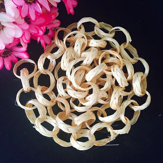 1 10 pcs Ручной работы бамбуковые плетеные Шторы 10 шт. детский сад Сельский дом украшения области угол отрезать Висячие дисплей детей работает - Цвет: 1 10 pcs
