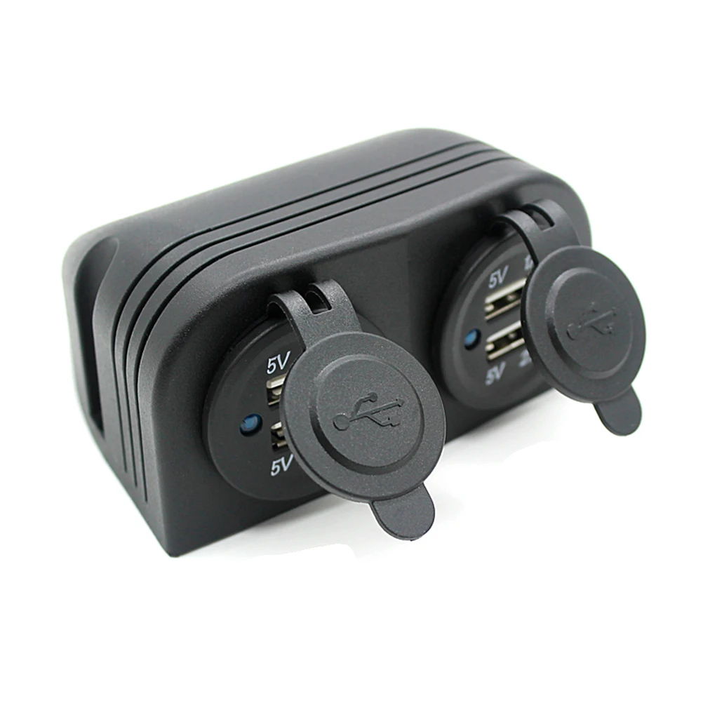 Водонепроницаемый 12 В Автомобильная лодка 4 usb порта прикуриватель ...