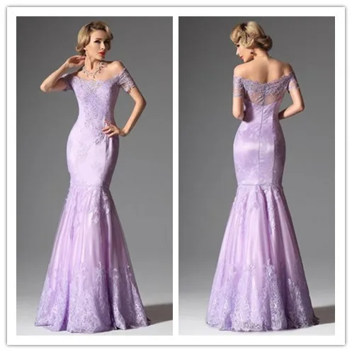 light purple mermaid dress