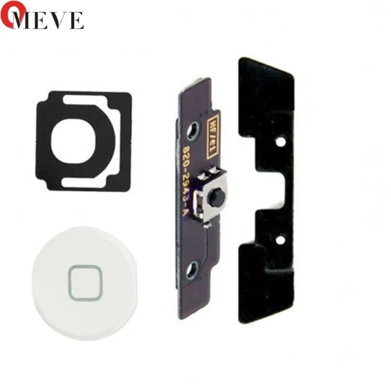 1Set-White-Home-Button-Flex-Inner-Click-5-Set-Replacement-Part-Kit-FOR-Apple-iPad-2