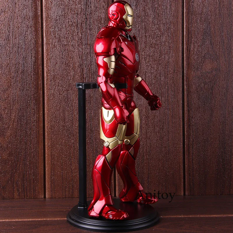Мстители Железный человек Mark 3 фигурку 1/6th весы ПВХ с принтом «Железный человек», 1:6 весы Коллекционная модель игрушки Железный человек Mark III