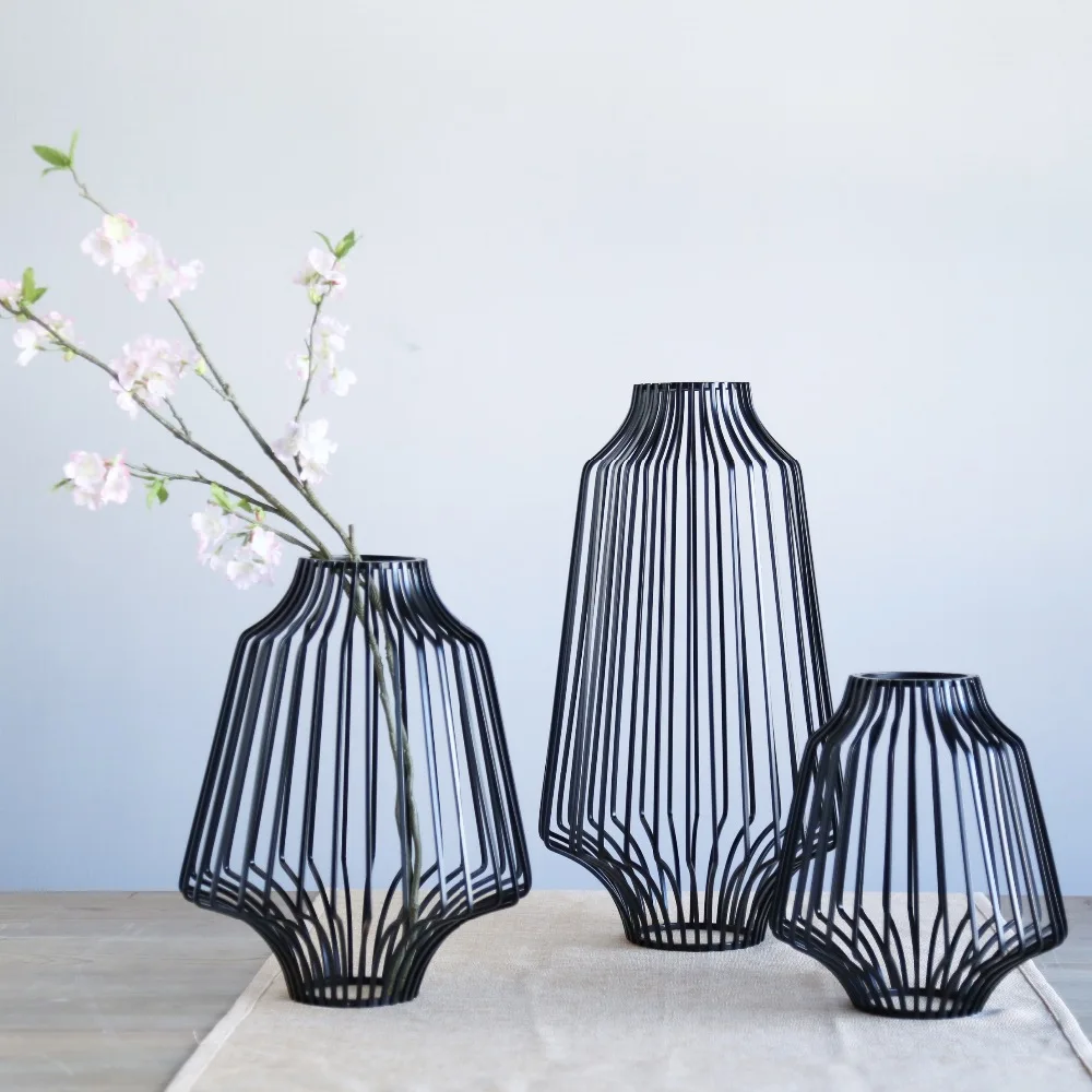 Online Buy Wholesale black flower vase from China black flower vase