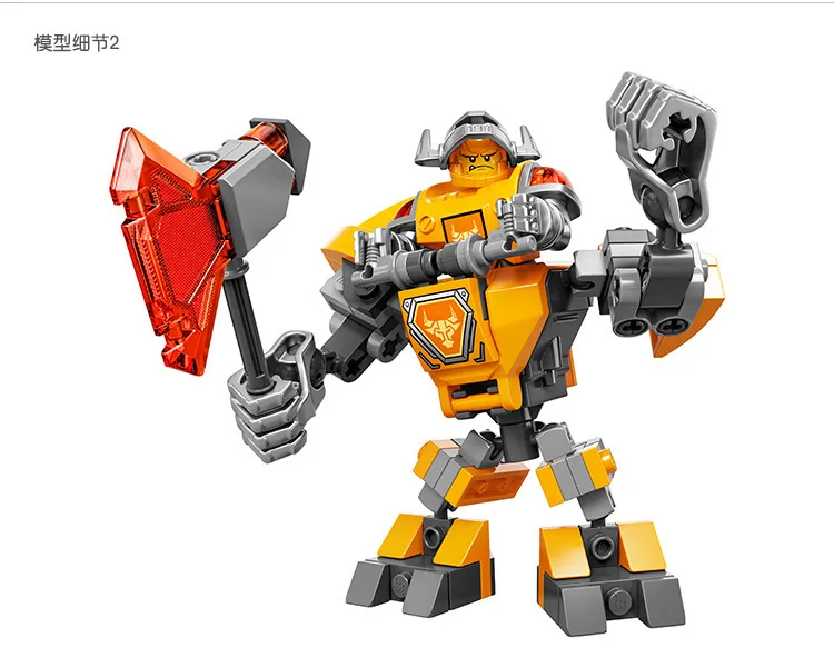 Nexo Knights Battle Suit Axl 70365 Building Kit