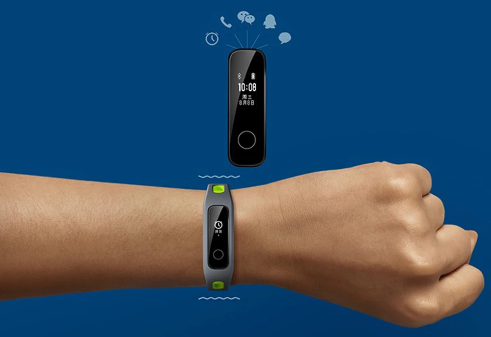 HUAWEI HONOR Band 4 Smart Wristband Fitness Bracelet (Running Version ) Message Heart Rate Tracker Waterproof Real-time Activity (15)