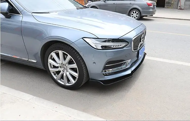 Для Volvo S90 тела комплект спойлер- для Volvo S90 ABS задний спойлер переднего бампера Диффузор защитные бамперы