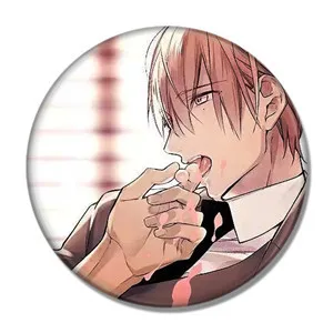 ZXFJXR fujoshi BL 10 Граф десять граф сладкий мальчик любовь Tadaomi Shirotani Kurose RIKU значок брошь yaoi вентилятор значок коллекция подарок - Окраска металла: 11