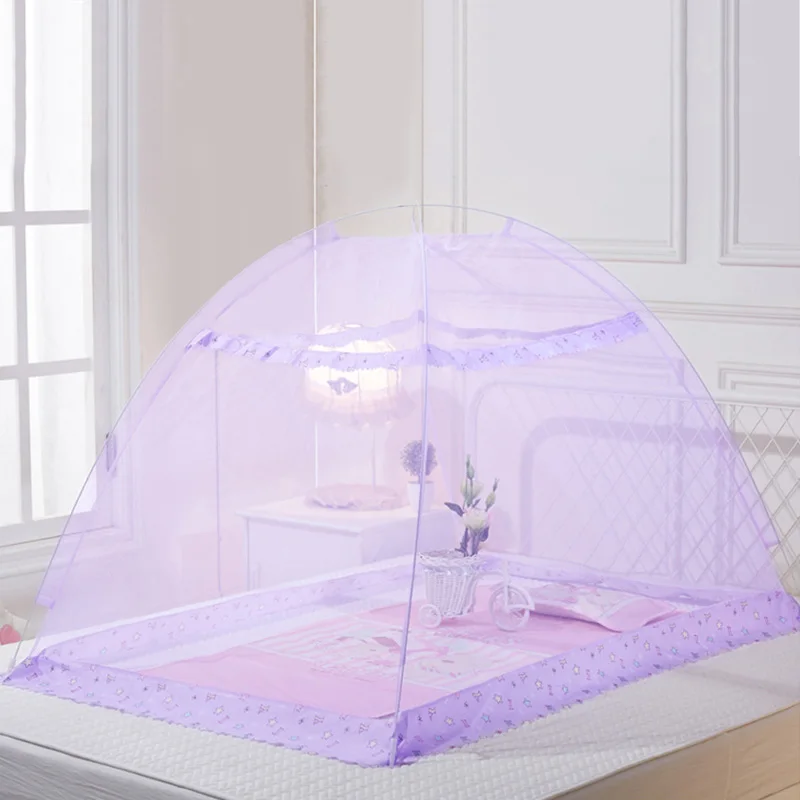 

Portable Foldable Mosquito Nets Multifunction Bedroom Baby Kids Bed Dustproof Protection Nets Mongolian Yurt Insert Mesh