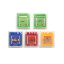 Super All in 1 Video Game Compilations Cartridge Console Card for 32 Bit Handheld Console English Language