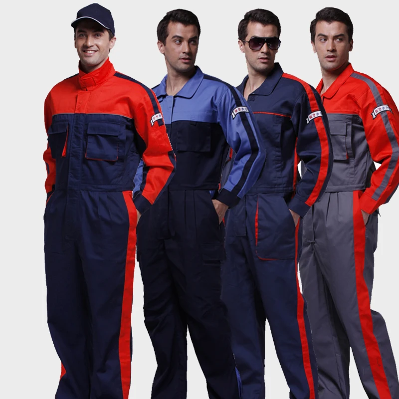 

One piece wear one piece tooling coverall spring and autumn long-sleeve ac coverall