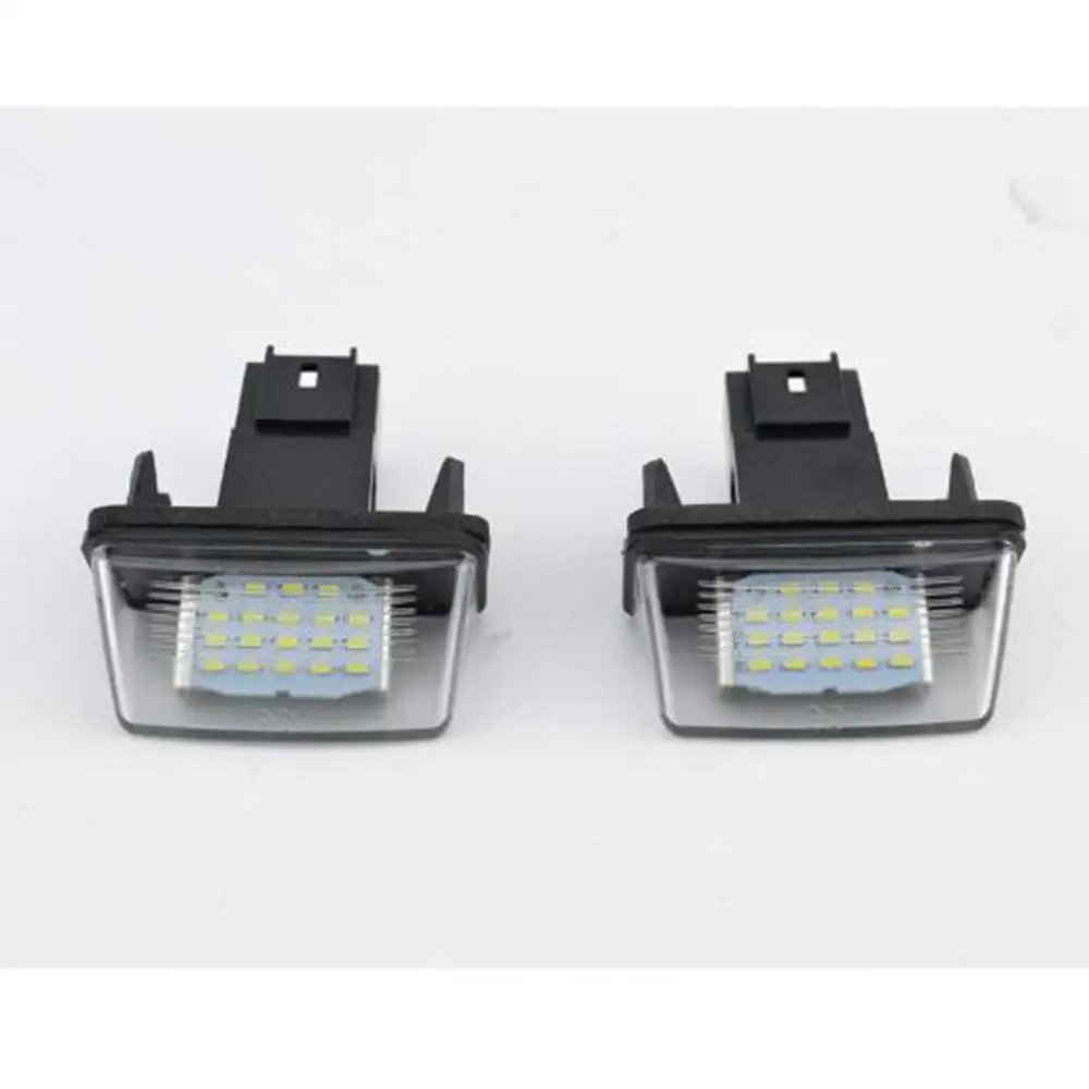 1 шт. 12 В Светодиодная лампа для номерного знака Peugeot 206 207 306 307 406 407 Citroen C3 C4 C5