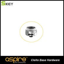 Silver and Black Color Electronic Cigarette Accessories Aspire Cleito Base Hardware for Aspire Cleito Atomizer