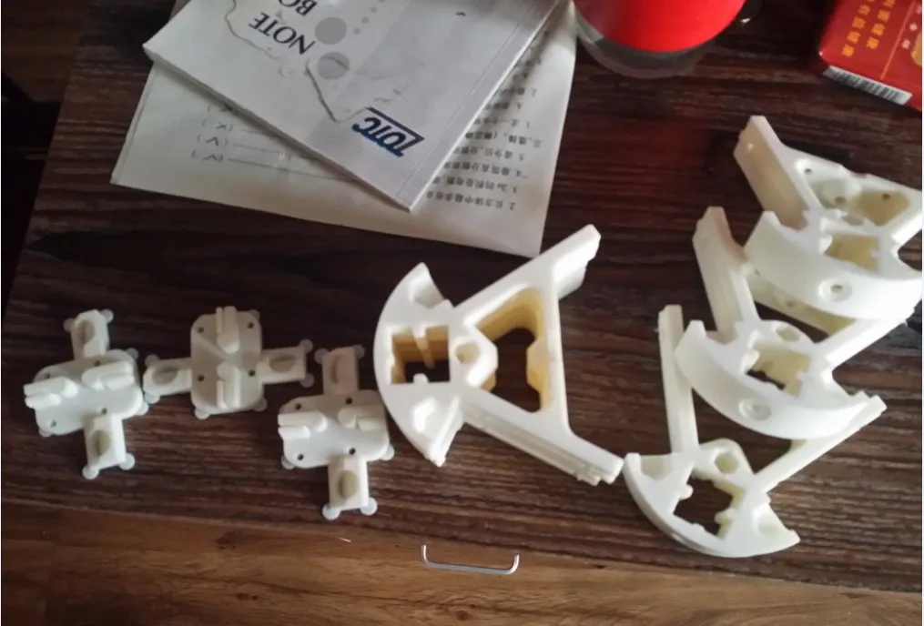 A full set of non-standard 3D printer prints a full member K800 PAL material ABS Material