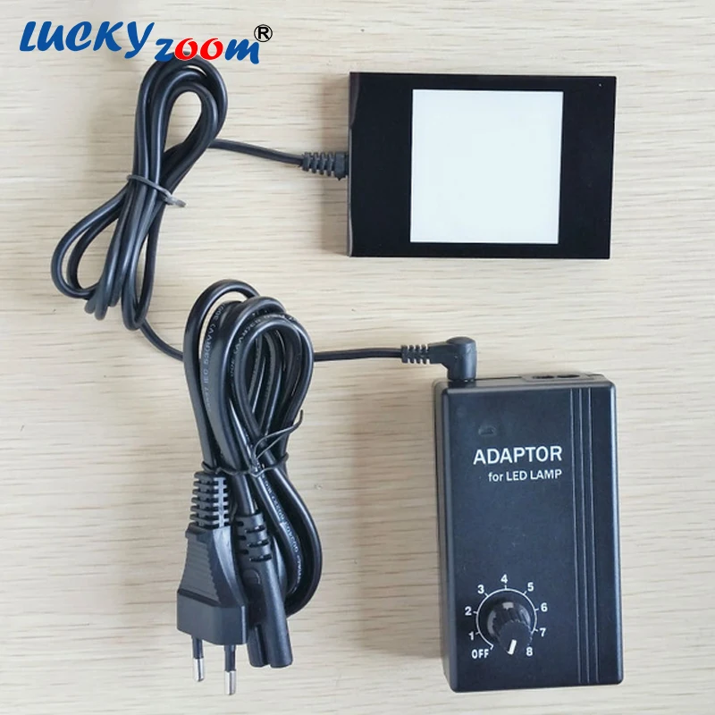 Adjustable 50X50MM Square Microscope Light High Quality Illumination For Binocular Trinocular Micro