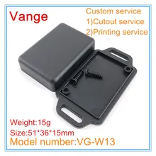 10 шт./лот настенный пресс-формы для изготовления инжекционного проекта Корпус IP54 ABS пластик распределительная коробка для провода разъем 51*36*15 мм