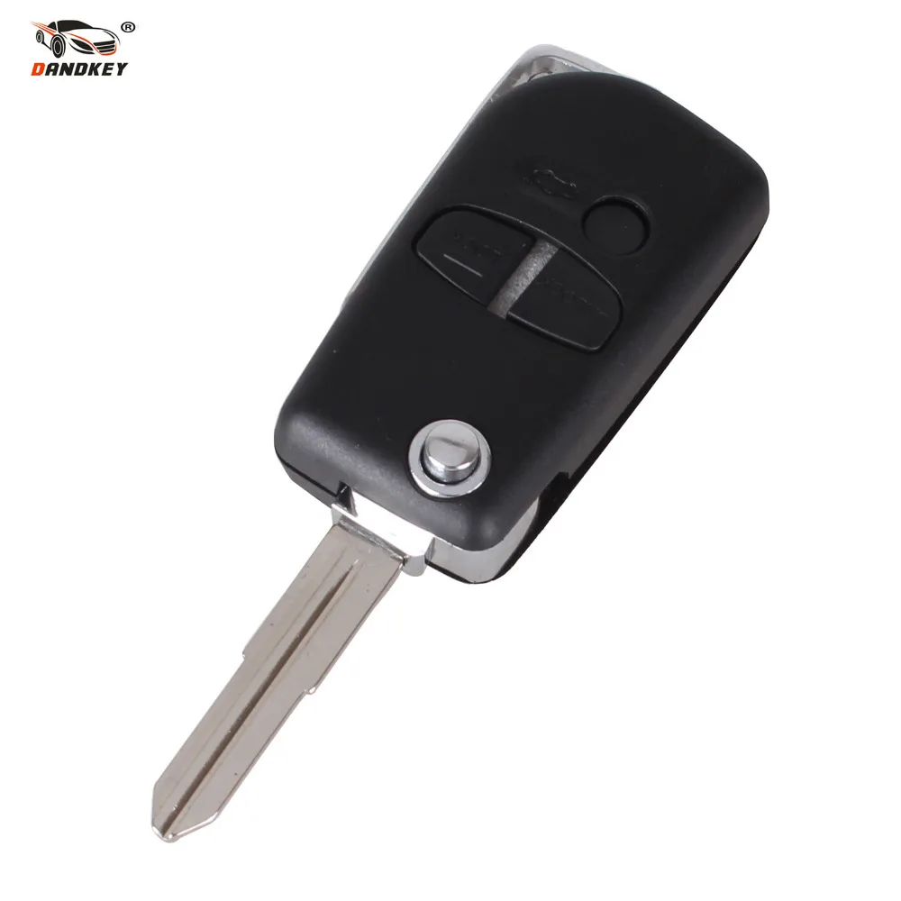 

DANDKEY 3B Modified Flip Remote Key Shell Case For Mitsubishi New ASX GRANDIS Outlander 2008 LANCER-EX Right Blade