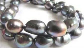 

FREE SHIPPING>>>@ NEW HOT1140 LONGER 60" HUGE 10-12MM SOUTH SEA BLACK BROWN GREEN PEARL NECKLACE