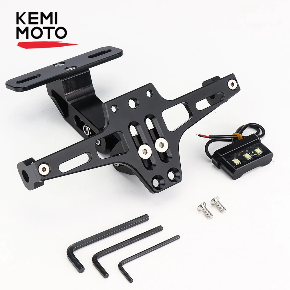 

KEMiMOTO License Plate Fender Eliminator Signal Lights For YAMAHA MT 07 MT07 FZ07 2014 2015 2016 2017 Motorcycle Holder Bracket