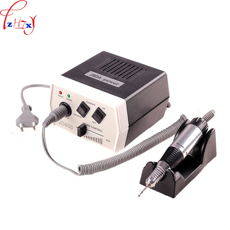 US $62.40 Handheld electric nail polishing machine JD400 portable nail polish remover surface polishing tools 110220V 35W