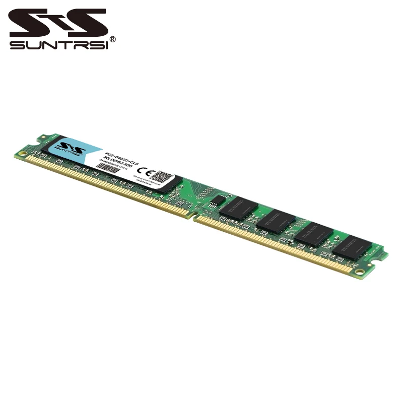 Suntrsi Ram 2GB DDR2 настольная память 800MHz 667MHz для настольного компьютера 1 8 V