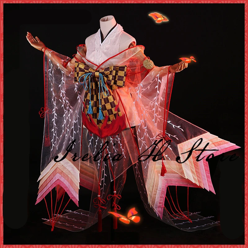 Unawakening Shiranui Onmyoji SSR костюм для косплея дайвер Али кимоно сексуальный косплея| |