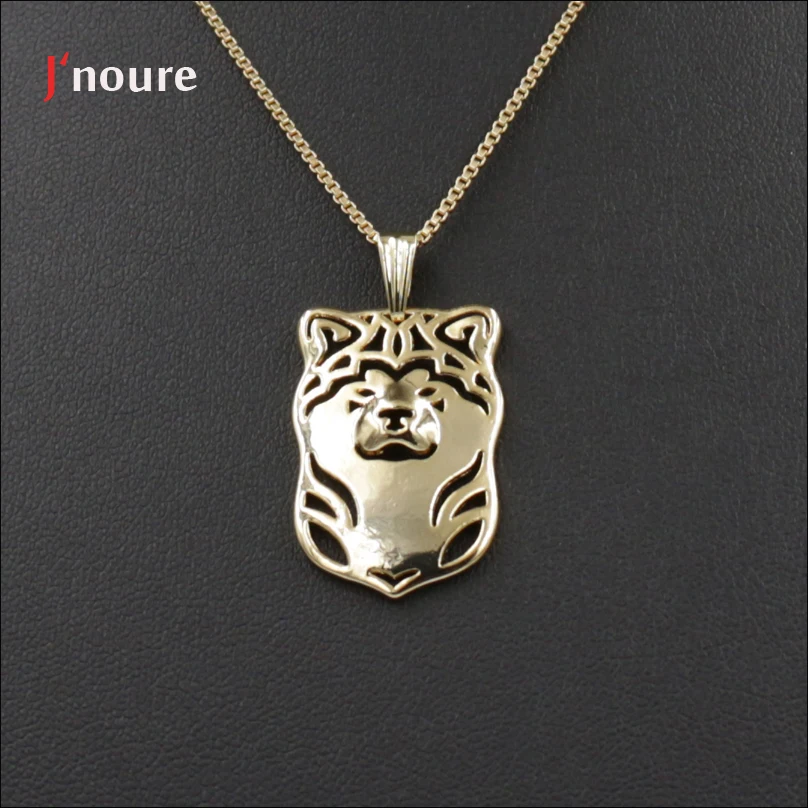J'noure Fashion Jewelry Of Japanese Akita Inu Pendant