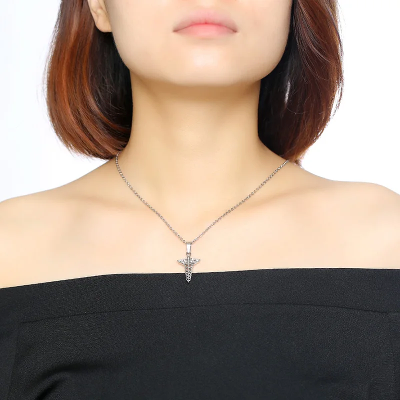 Meaeguet-Bling-Medical-Caduceus-Logo-Pendant-Stainless-Steel-Link-Chain-Crystal-Necklace-For-Women-Casual-Accessories (4)
