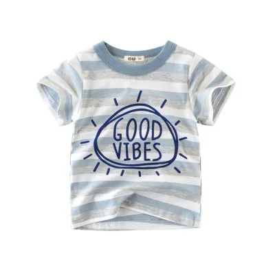 CALOFE Torridity/детская футболка для мальчиков; футболки для маленьких девочек с рукавами-коронами; хлопковая детская футболка; футболки с круглым вырезом; Одежда для мальчиков