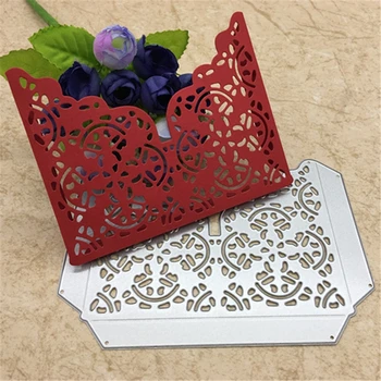 

Flower Lace Frame love box Metal Cutting Dies Stencil Scrapbooking Photo Album Card Paper Embossing Craft DIY Dies Cut