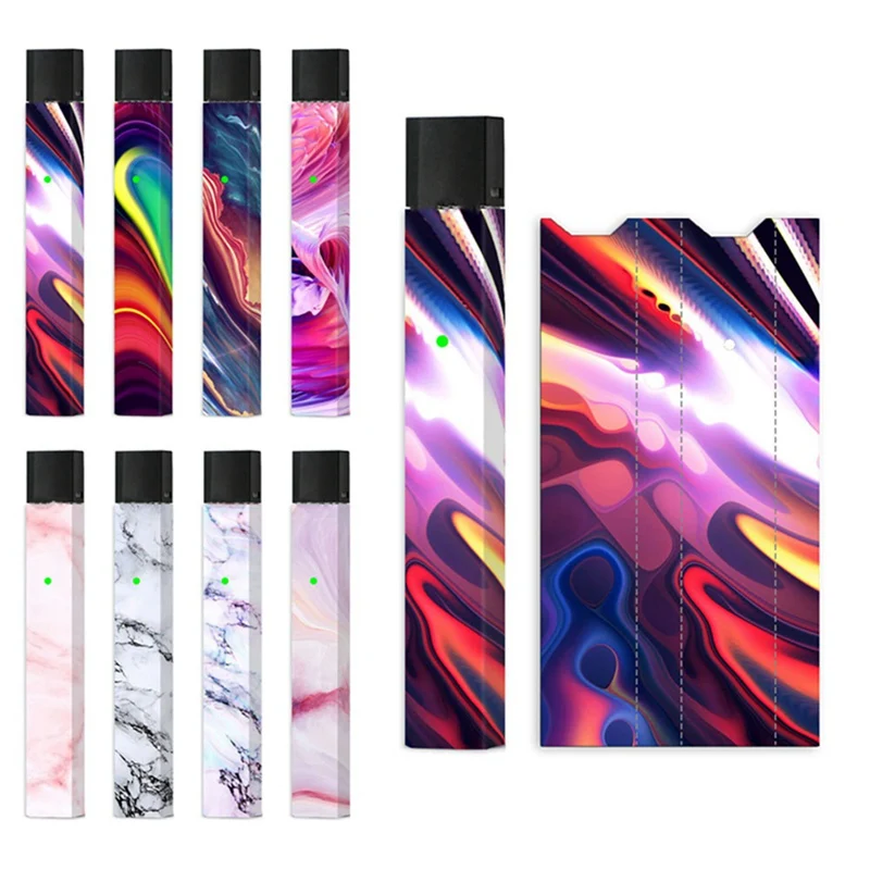 

Fashion Stereo Ultra Thin Star Space Series Marble Frog Sticker For Juul Film Stickers For Juul Cover Case Protective Sticker