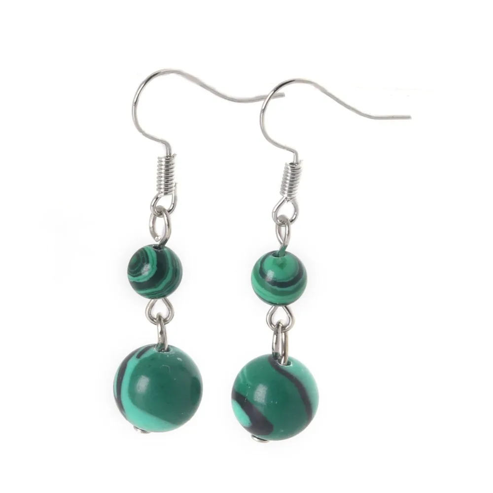 Dangle Earrings Drop Earrings Long Earrings New Fashion Earrings for girl Natural Stone Beads Dangle Long Lady drop Earrings For Jewelry Making Women DIY Charms Ear crafts