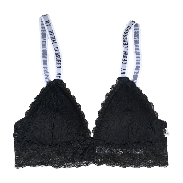 Alien Animal High-Neck Lace Bralette