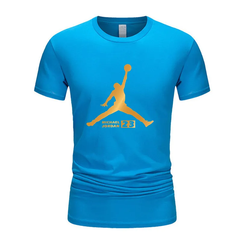 2018 новая брендовая одежда Jordan 23 Мужская футболка Swag Хлопковая мужская с принтом