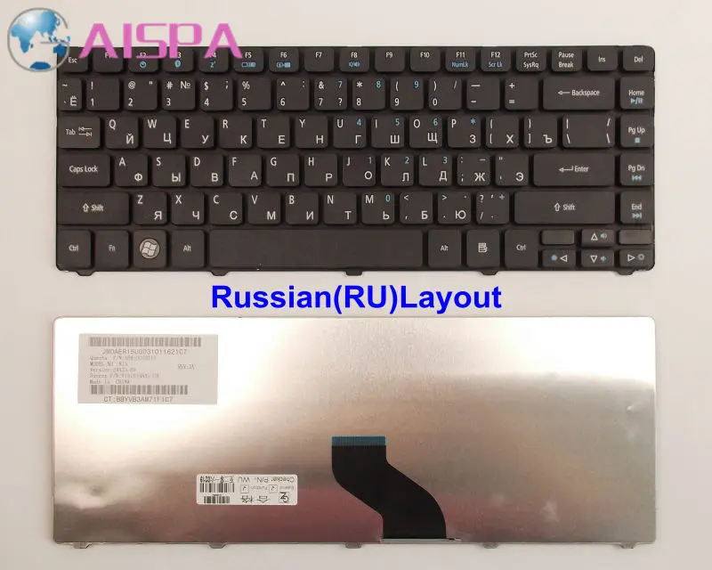 Keyboard for Acer Aspire 4738 4738G 4738Z 4738ZG 4739 4739Z 4741 4741G 4741Z