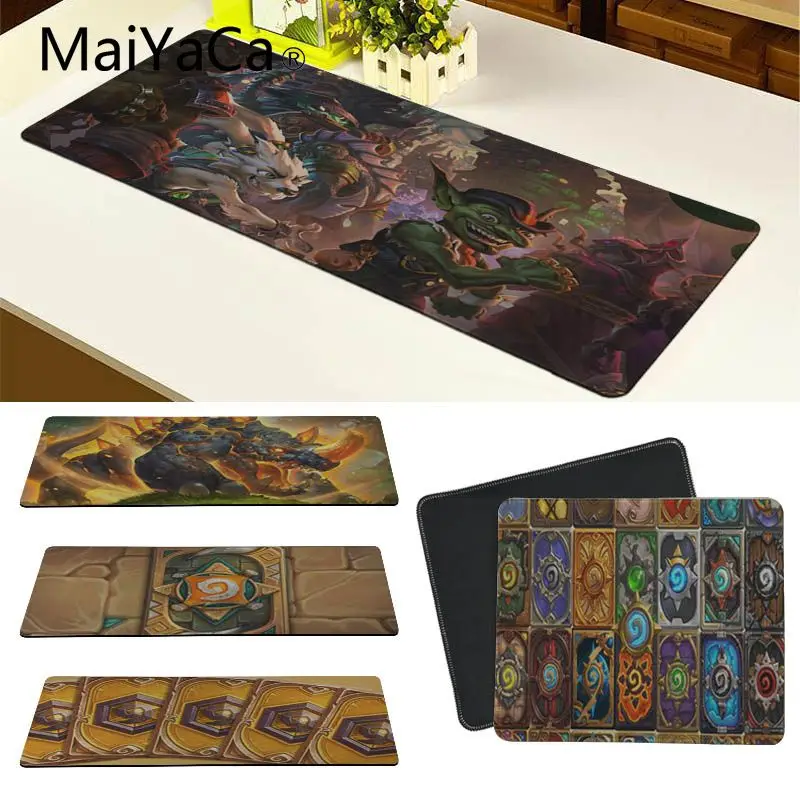 MaiYaCa пользовательские кожи Hearthstone геймер скорость мыши розничная маленький резиновый коврик для мыши Топ детальный популярный коврик для мыши