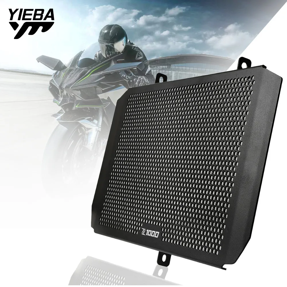 

Motorcycle Radiator Geille Guard Cover For kawasaki Z800e Z800 2013-2017 Z1000SX ninja1000 2010-2018 z1000 2007-2017 With LOGO