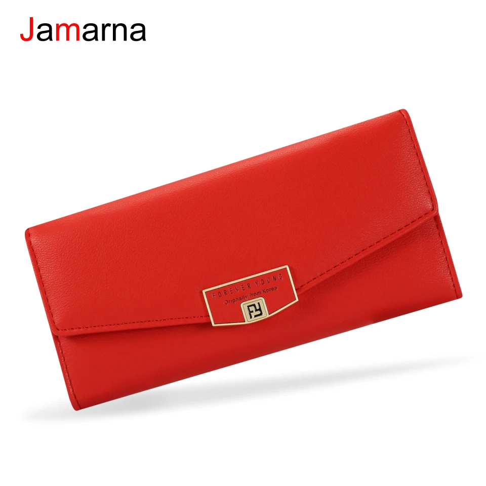 Jamarna Women Wallets PU Leather Women Wallets High Capacity Wallet