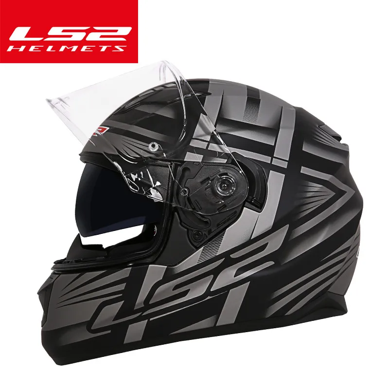 LS2 FF328 мотоциклетный шлем для мужчин и женщин Локомотив Лето Анти-туман полный шлем крышка четыре сезона универсальный шлем - Цвет: 9
