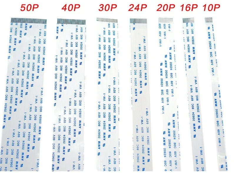 28pin 1,25 мм Длина шага 3,5 метров та же Сторона ffc Гибкий плоский кабель