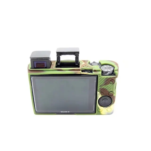 Хорошая мягкая силиконовая резина легкая камера видео сумка для sony RX100 M3 M4 M5 RX100 III чехол для камеры защитный корпус