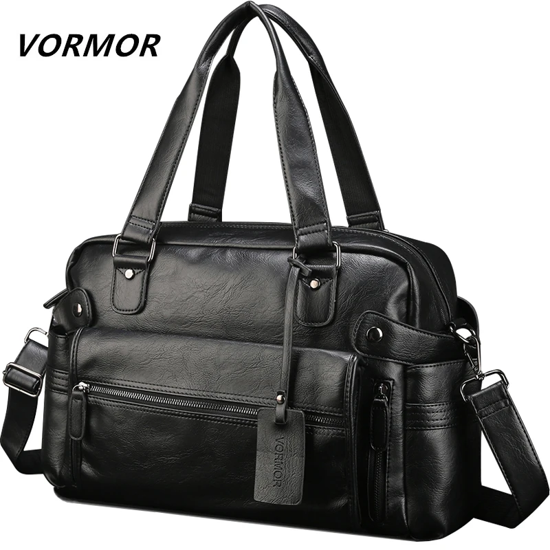 VORMOR بو الجلود حقيبة الأعمال الشهيرة مصمم حقائب الرجال حقائب حقائب السفر للرجال محمول حقيبة حقيبة ل رجل
