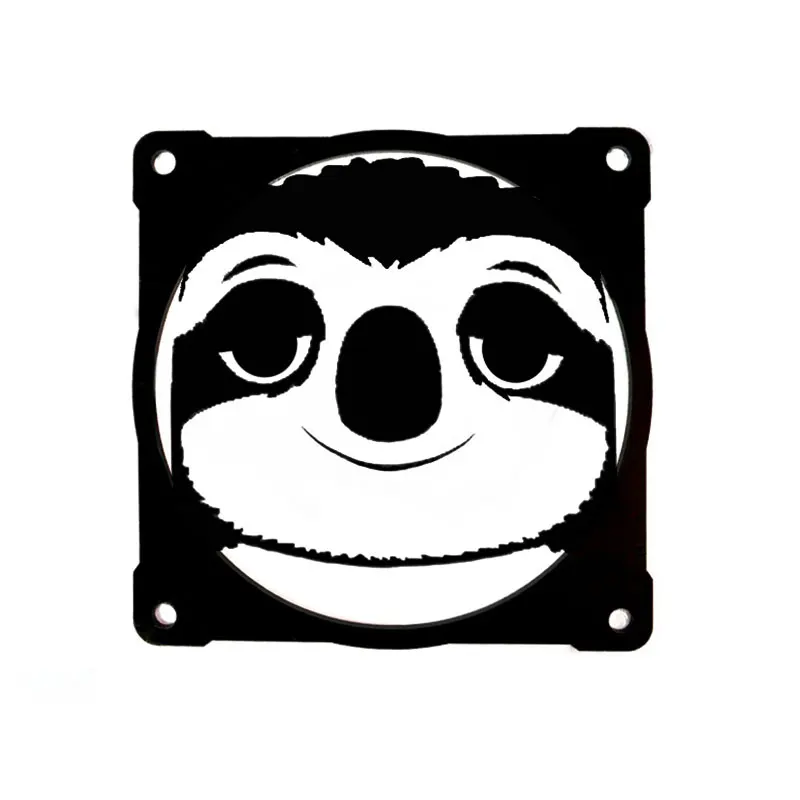 Computer Components Mainframe Fan Cover Variety of Patterns 12CM Fans Cooling Lengshui Decorative Cover Water-cooled Accessories