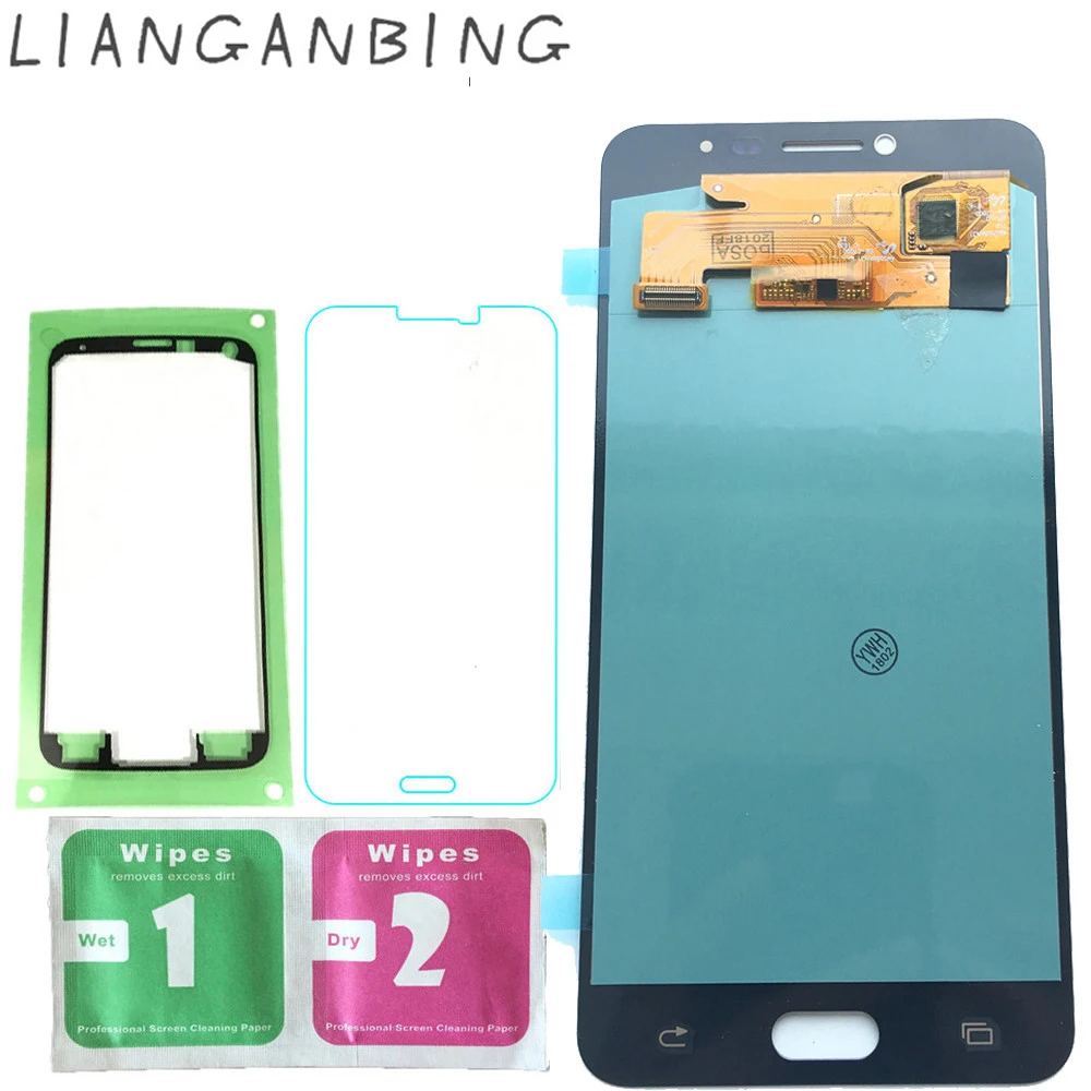 

New Super AMOLED LCD C7 C7000 Display 100% Tested Working Touch Screen Assembly For Samsung Galaxy c7
