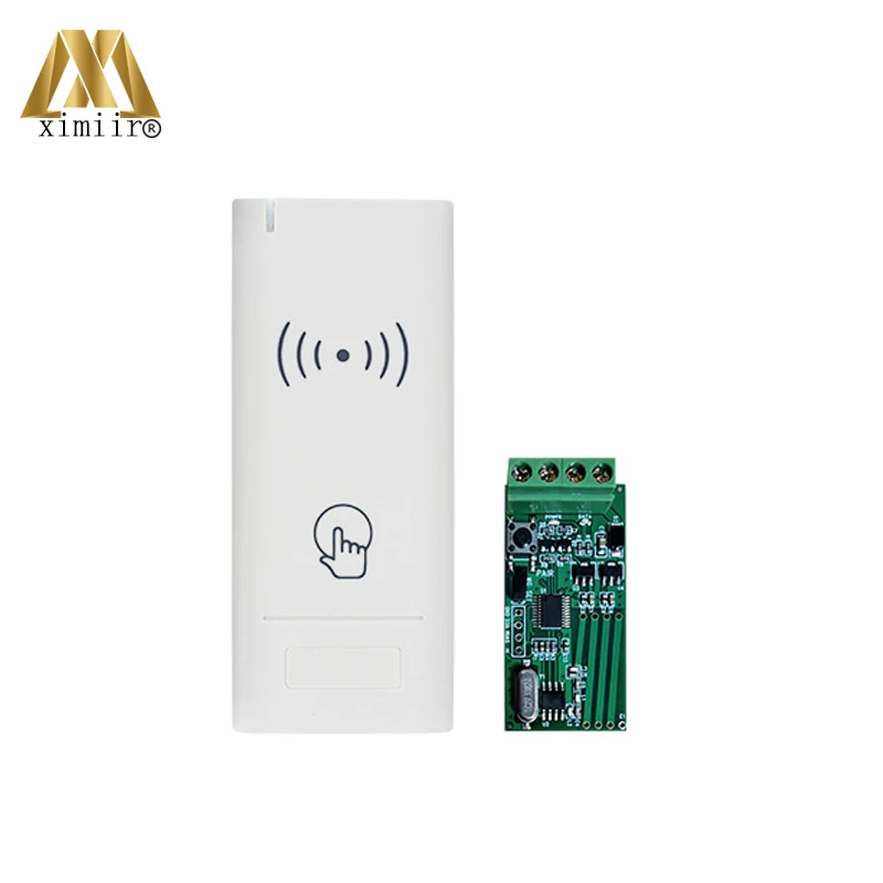 WR01 беспроводной контроль доступа кардридер 433 мГц плавающий код технология беспроводной Wiegand карта MF ридер для контроля доступа